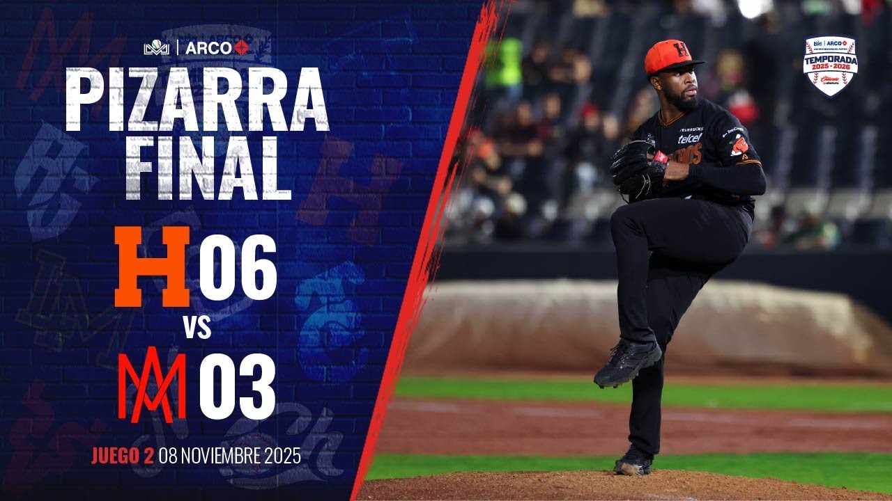 RESUMEN: Naranjeros de Hermosillo vs &Aacute;guilas de Mexilcai | 8 de noviembre de 2025