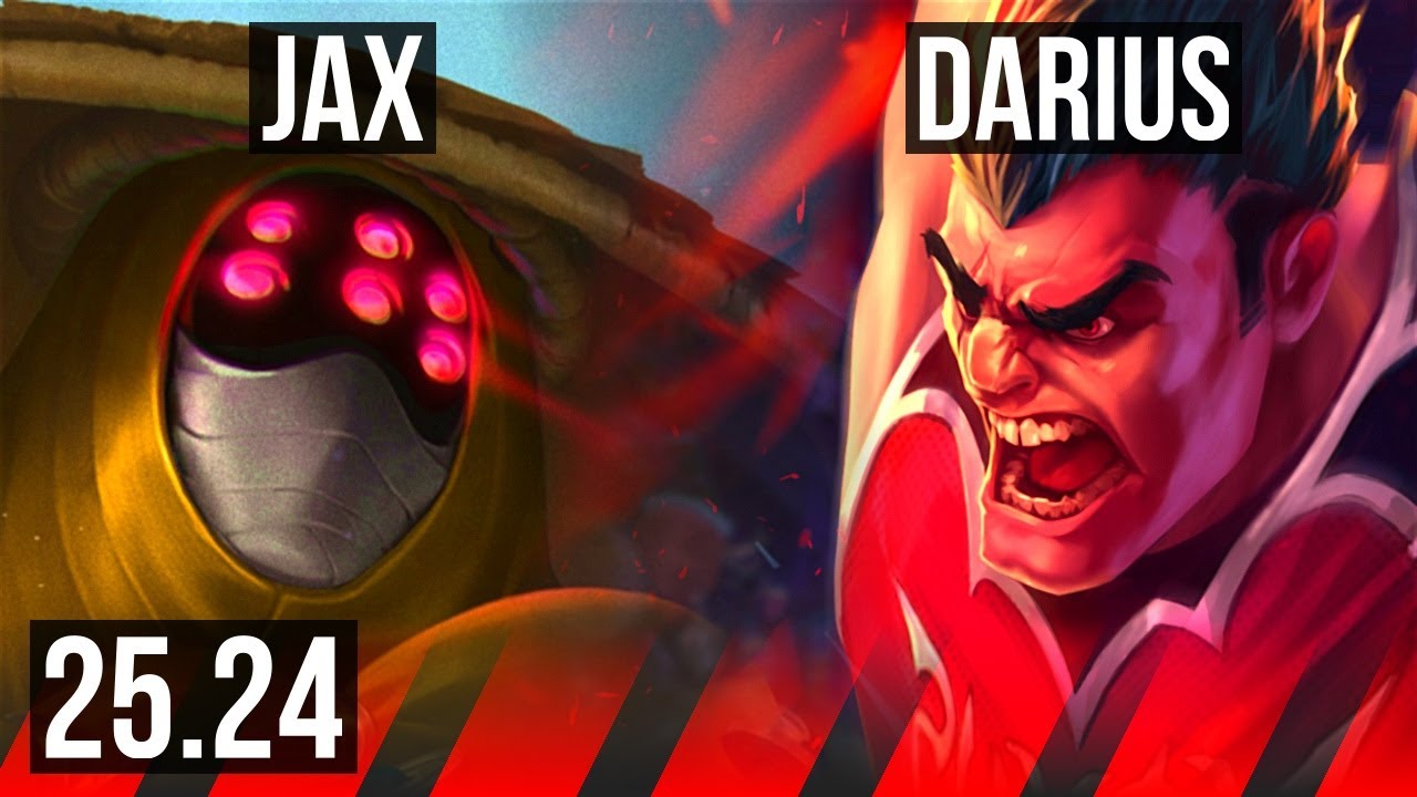 JAX vs DARIUS (TOP) | KR Master | 25.24