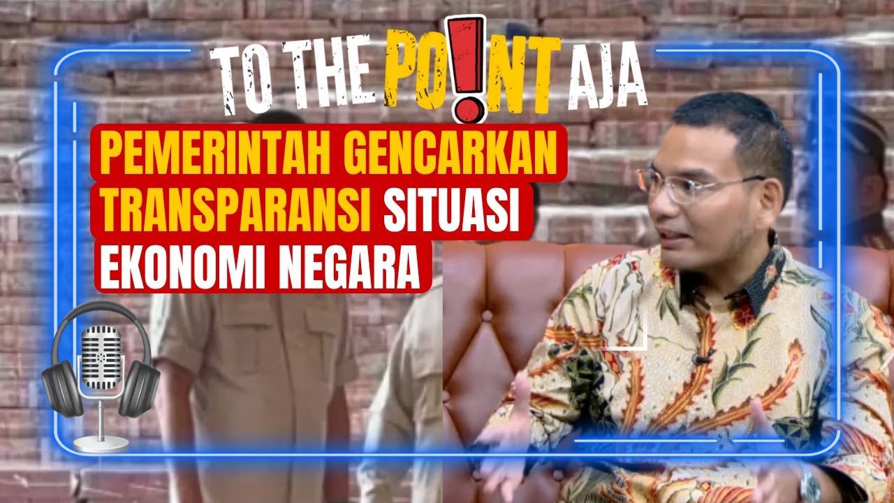 Transparansi Ekonomi: Gebrakan Terbesar Prabowo–Gibran di Tahun Pertama? | TO THE POINT AJA | 25/10