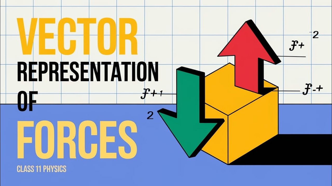 Vector Representation of Forces | Class 11 Physics | NEET & JEE Preparation