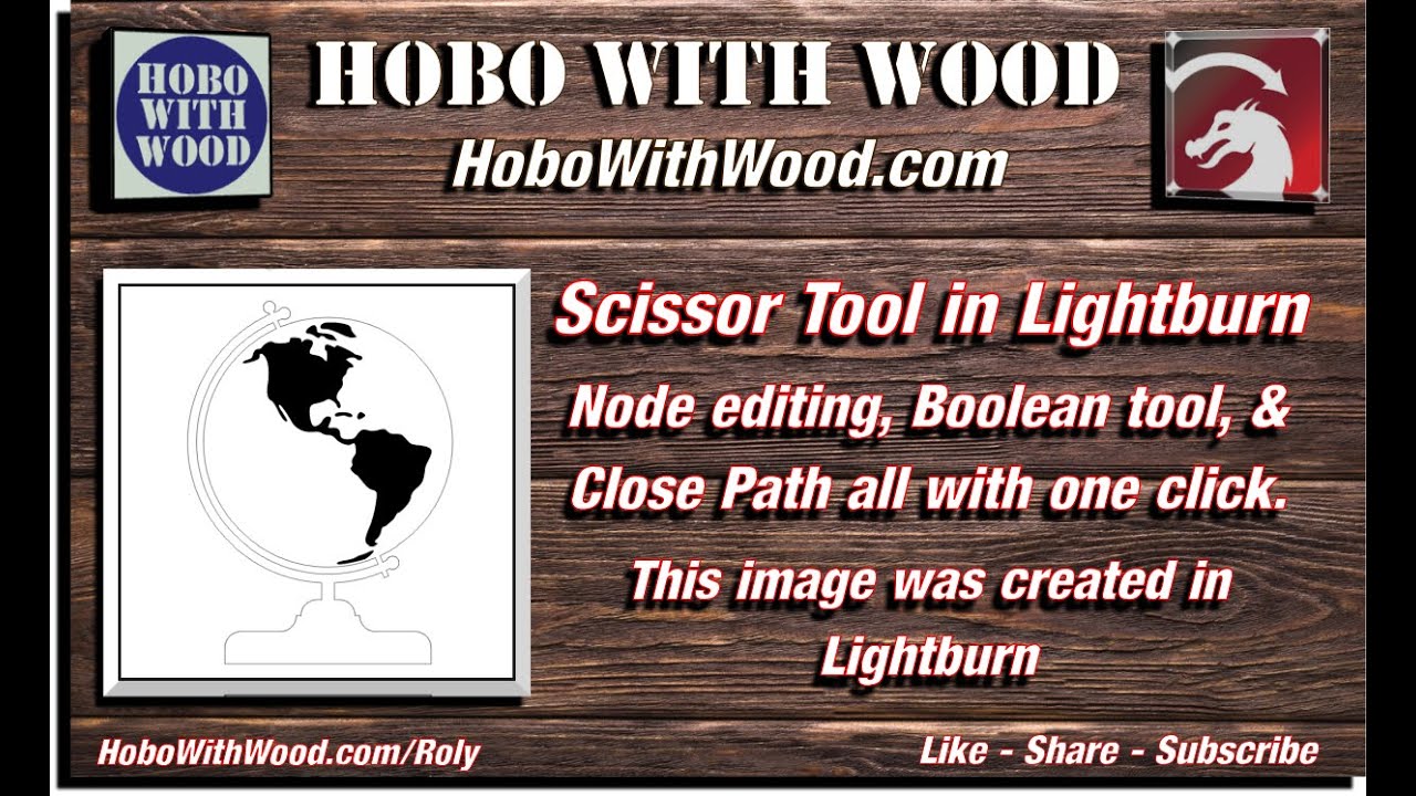 Using the Scissor Tool in Lightburn
