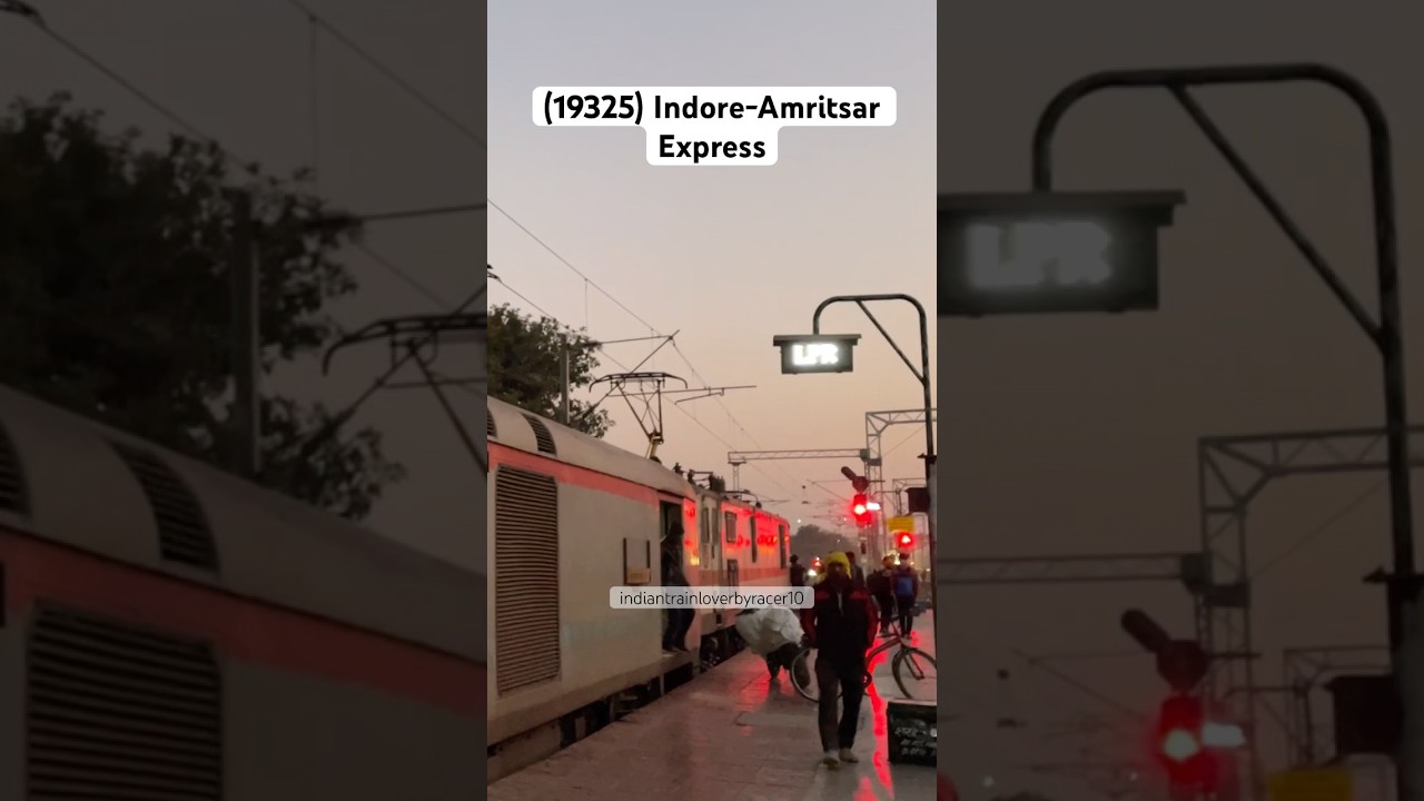 Morning Arrived Indore-Amritsar Express
