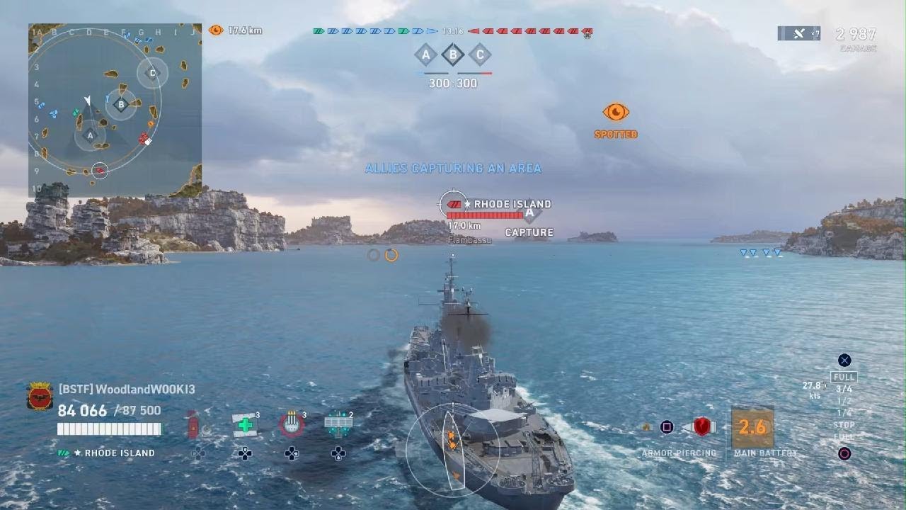 World of Warships: Legends Midway 3,6k exp 230 dmg Solo warrior 