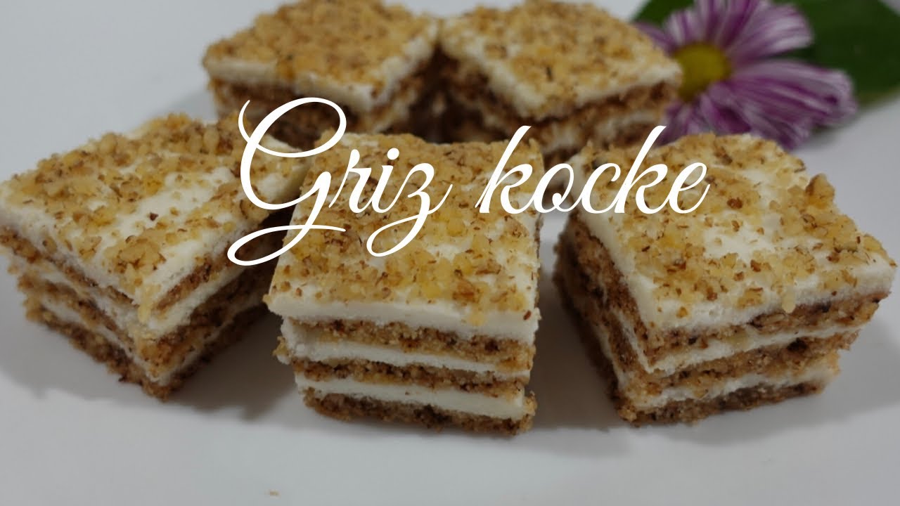 ODLIČNE GRIZ KOCKE BEZ JAJA