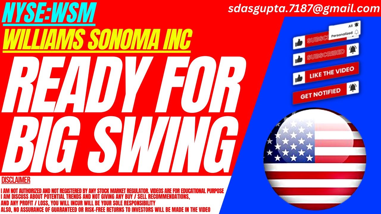 READY FOR BIG SWING : WSM STOCK ANALYSIS | WILLIAMS SONOMA STOCK