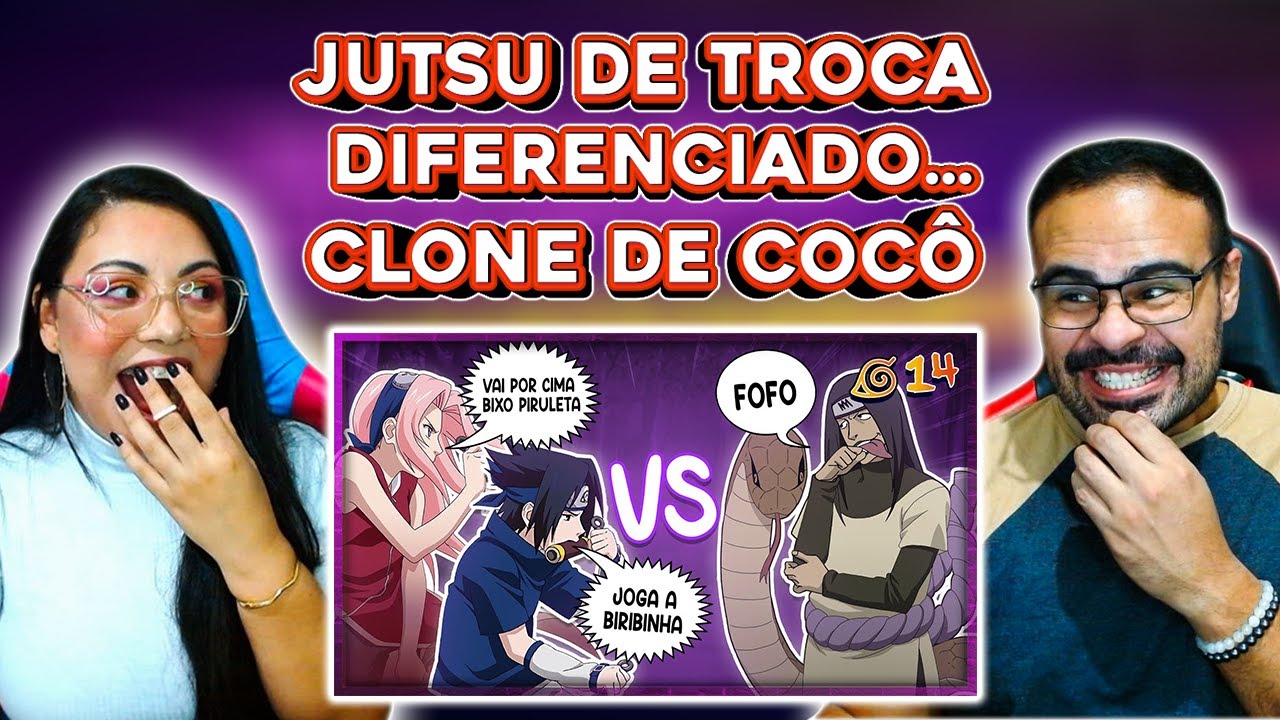 REACT EM CASAL Malandragem Ninja - EPISÓDIO 14: A COBRA VAI DANÇAR