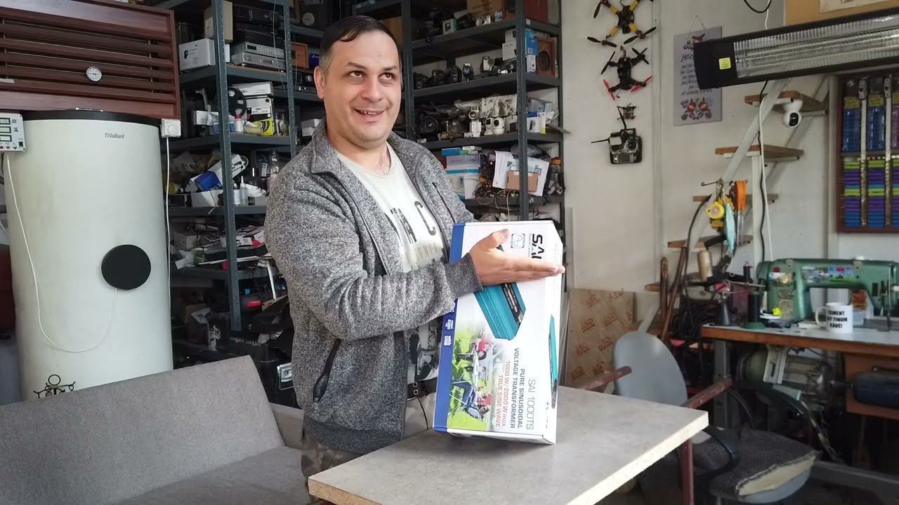 SAI 1000TS inverter szabvány teszt (Mikrosilveresen)