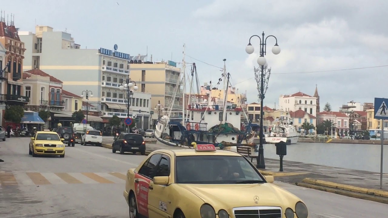 Mitilini Town Center Greece🇬🇷