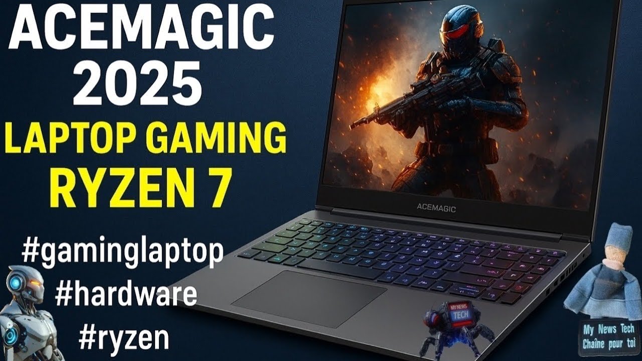 ⚡ACEMAGIC 2025 : 4,75 GHz de pur plaisir visuel  64Go DDR5 et 4To à partir de moins de 600€