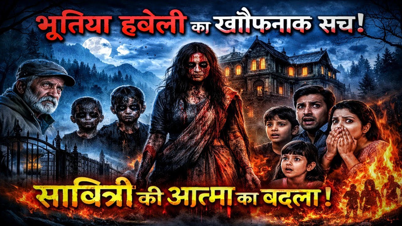 उत्तराखंड की भूतिया हवेली का खौफनाक सच | सावित्री की आत्मा का बदला | Hindi Horror Story