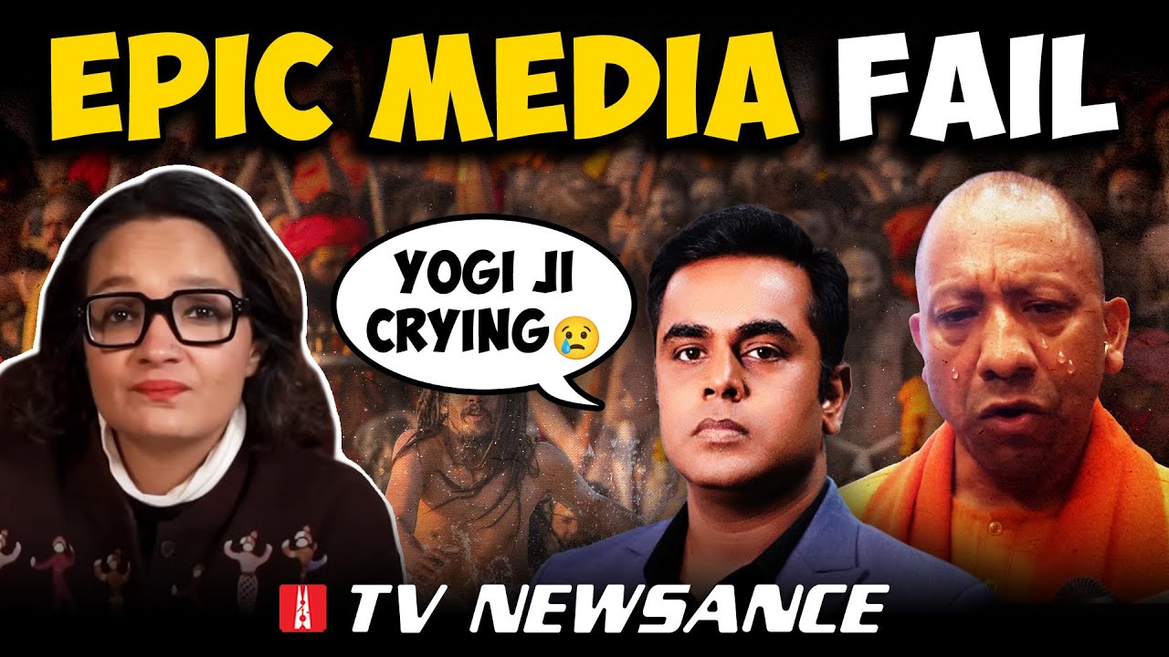 Stampede at Kumbh: What Godi-Jeevis Didn’t Want You to See | TV Newsance 284