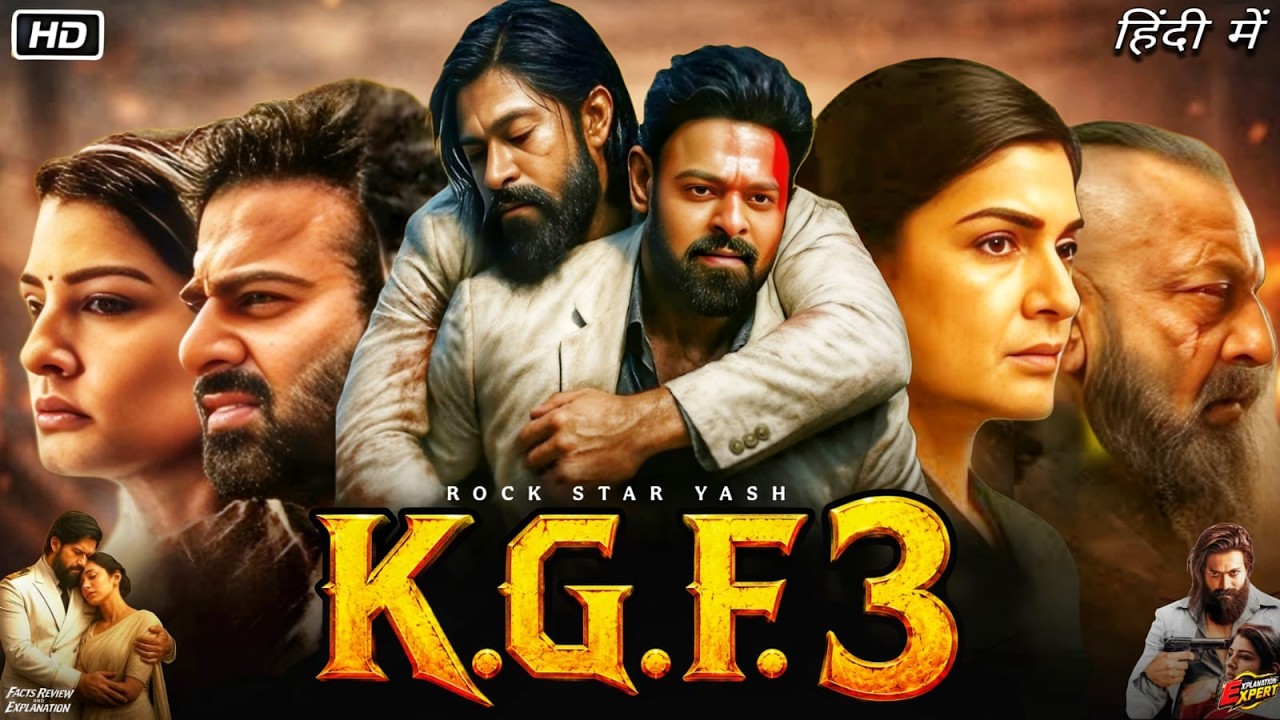 K.G.F Chapter 3 Full Movie Hindi | Yash | Srinidhi Shetty | Sanjay Dutt | Ravena | Reviews Analysis