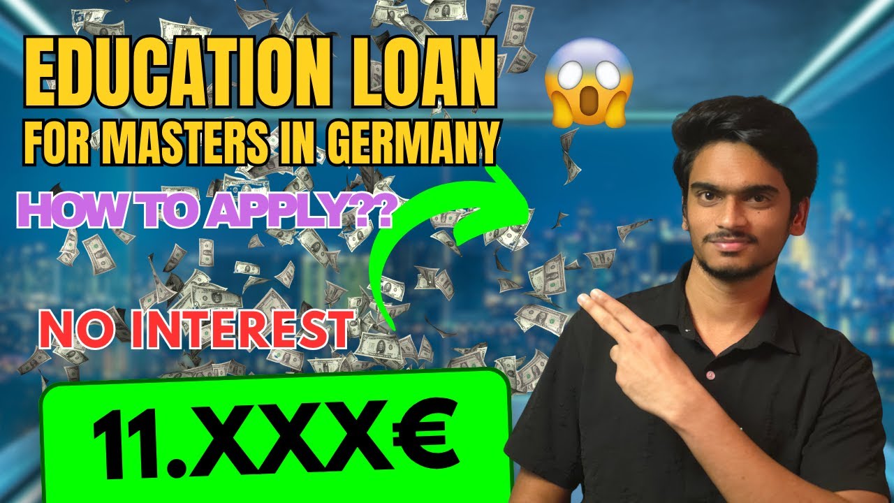 Education Loans for Master's in Germany😱| How to Apply❓| No Interest🙏| Complete Detailed