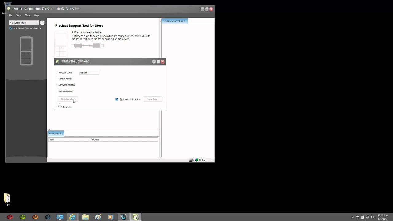 How To Download Nokia Firmware via Nokia CARE Suite
