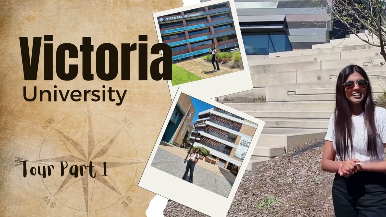 Victoria Uni Tour/ Part 1 / සිංහල vlog