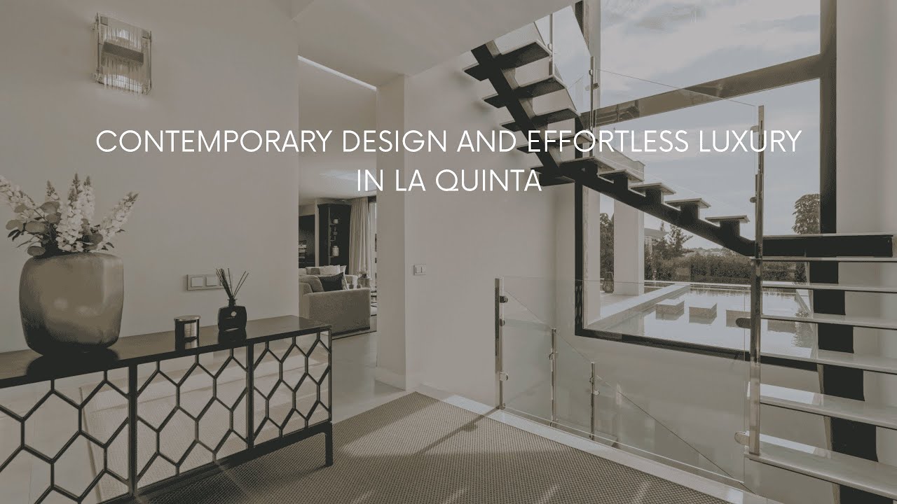 Contemporary Design and Effortless Luxury in La Quinta