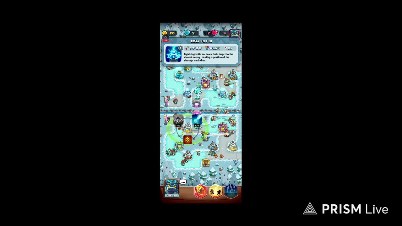 Kingdom Rush Battle ll TD Game ll Mobile ll Gameplay ll