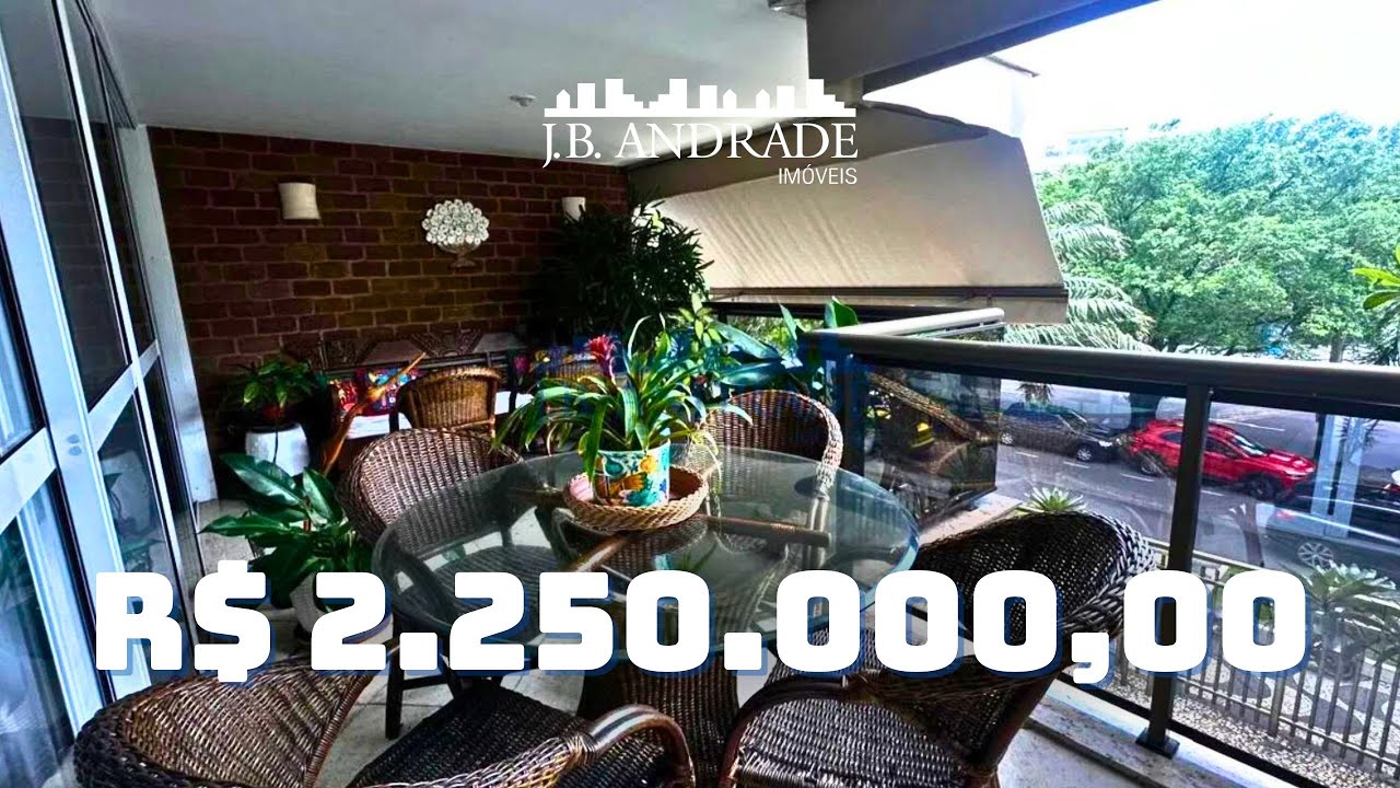 Jardim Oceânico – Apartamento Amplo e Bem Localizado | 156 m² | 3 Quartos | JB3APV9513