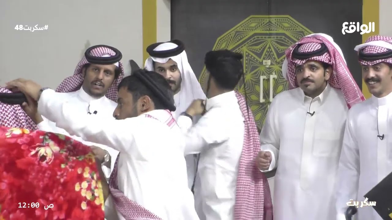 المعرس خالد الروقي يغمى عليه من عانية التاجر خالد عبيد !!