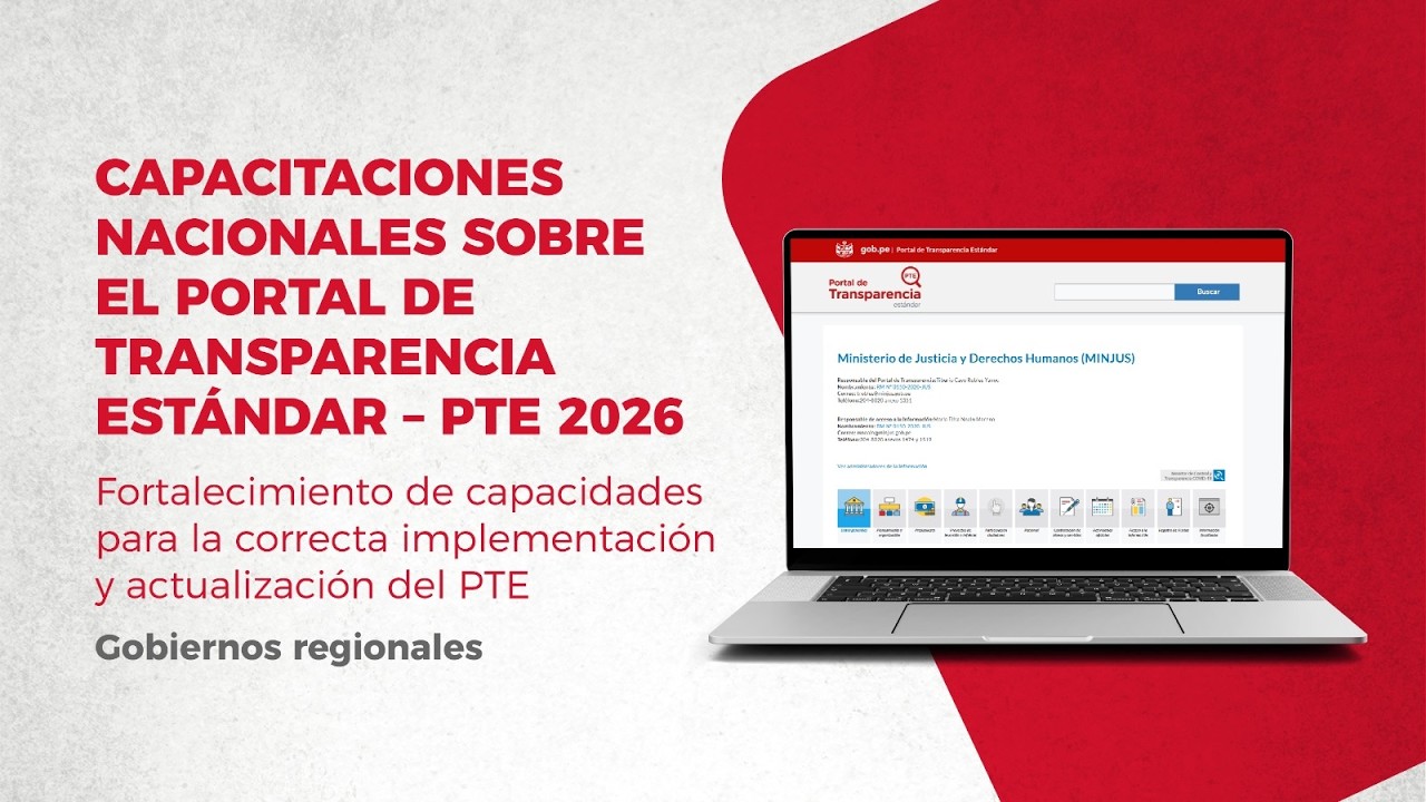 Capacitación Nuevo Lineamiento PTE  | Gobiernos regionales