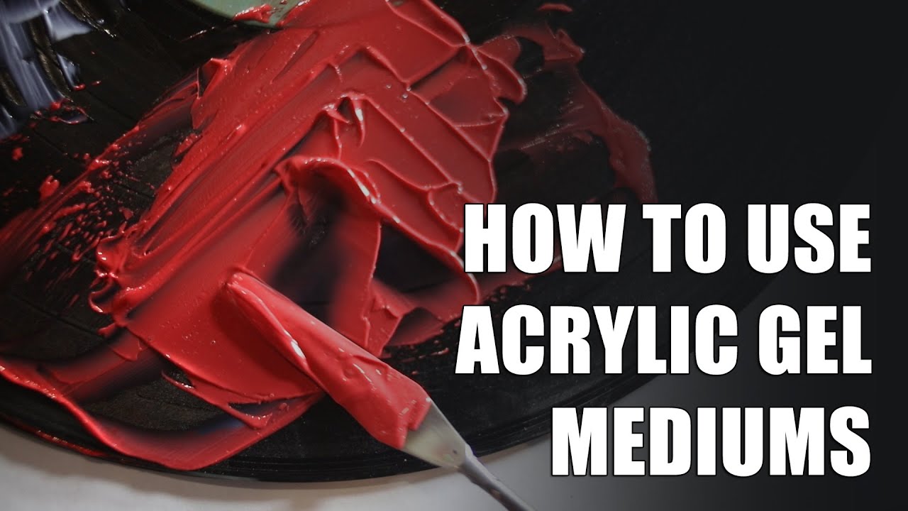 Как использовать акриловые гелевые медиумы для живописи