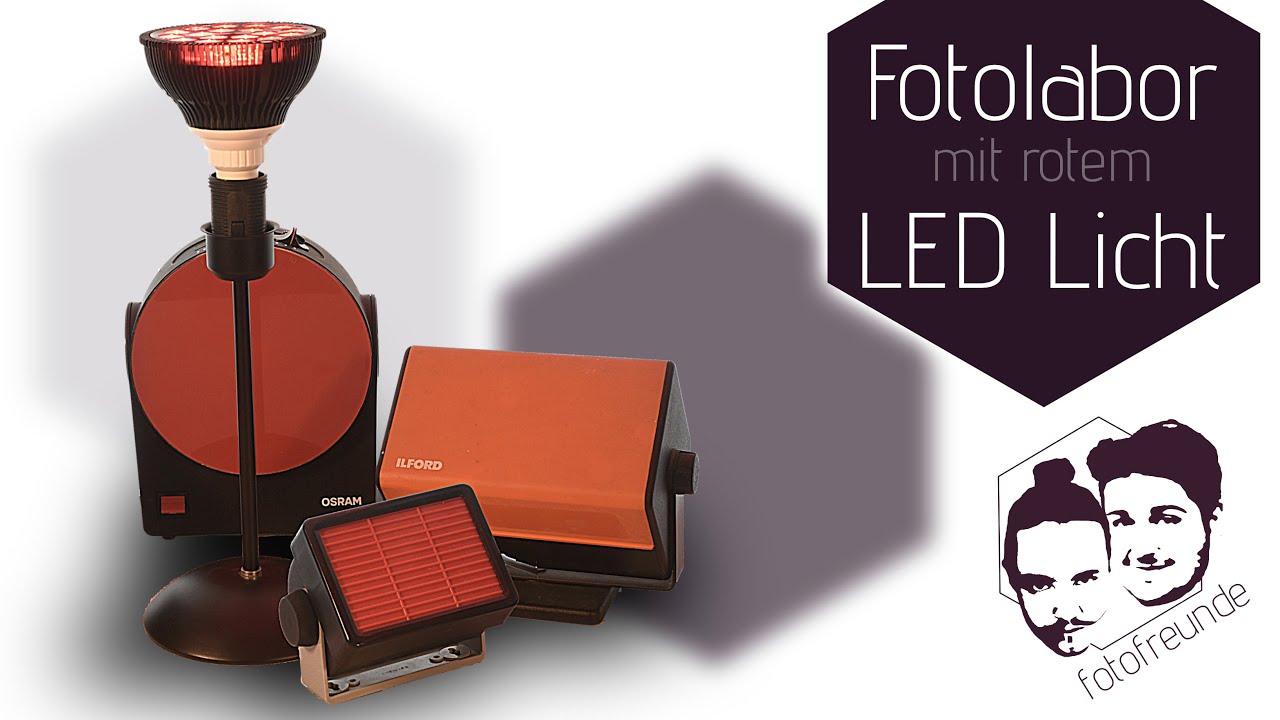 LED Pflanzenlampe für Fotolabor oder Dunkelkammer - Hell wie der lichte Tag!
