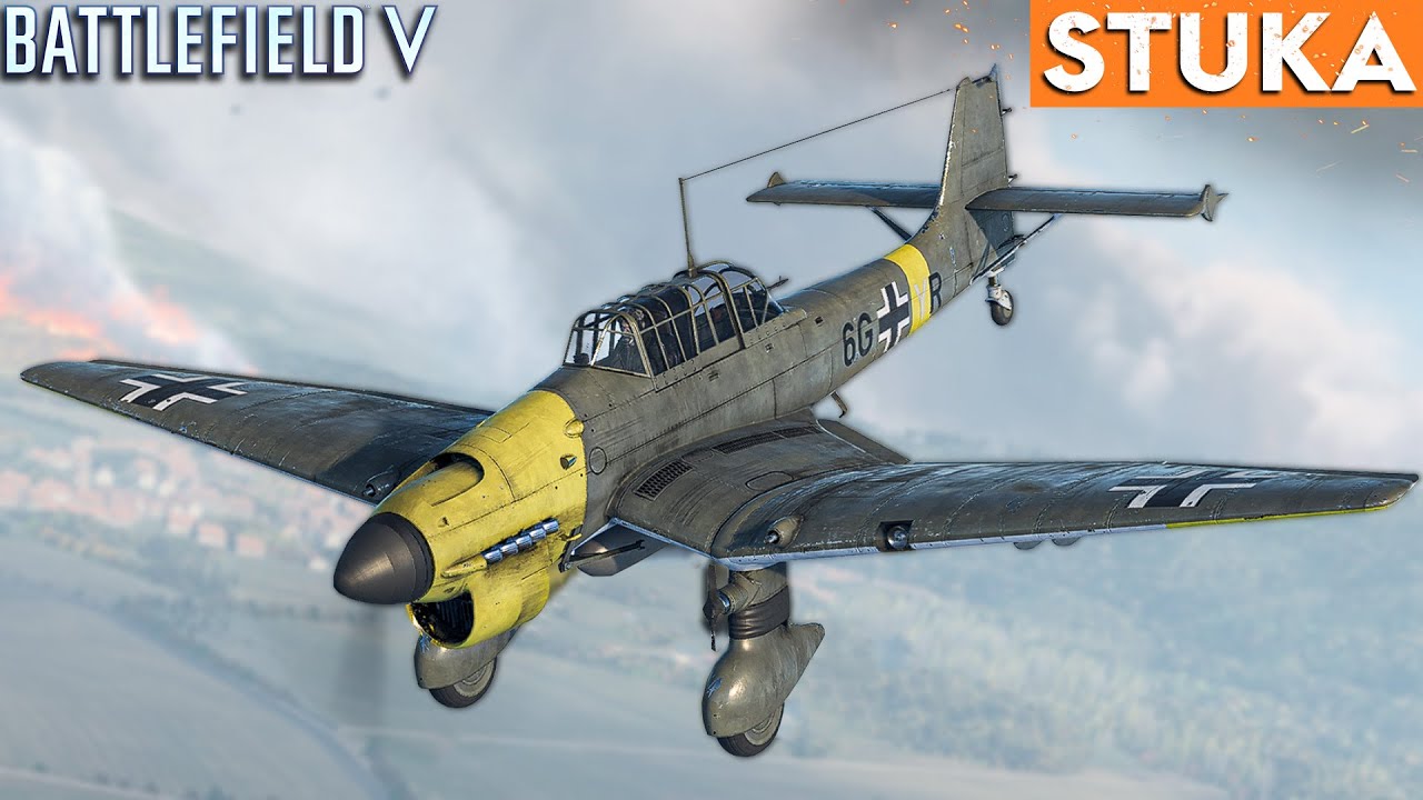 เครื่องบินดิ่งระเบิด Ju87 Stuka - Battlefield V ไทย,รีวิว