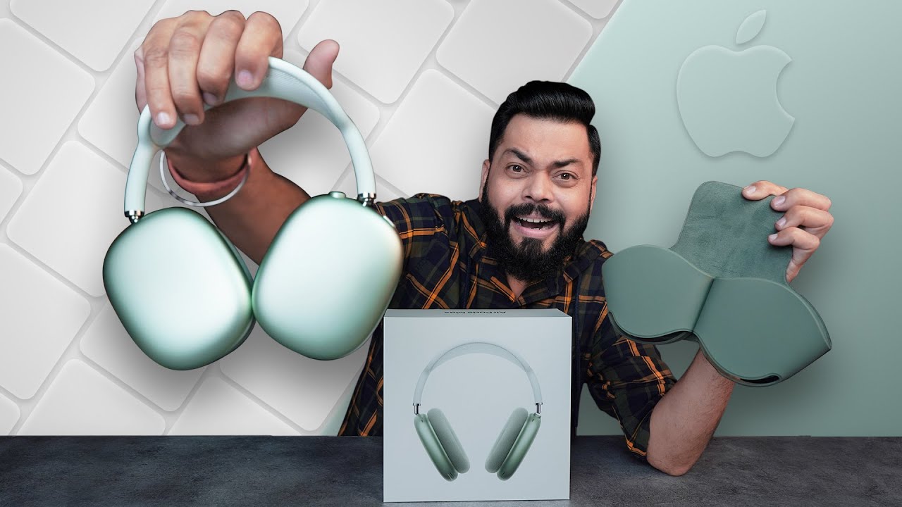 Apple AirPods Max Unboxing And First Impressions ⚡ Waah...Maza Aa Gaya 🎧🎧🎧