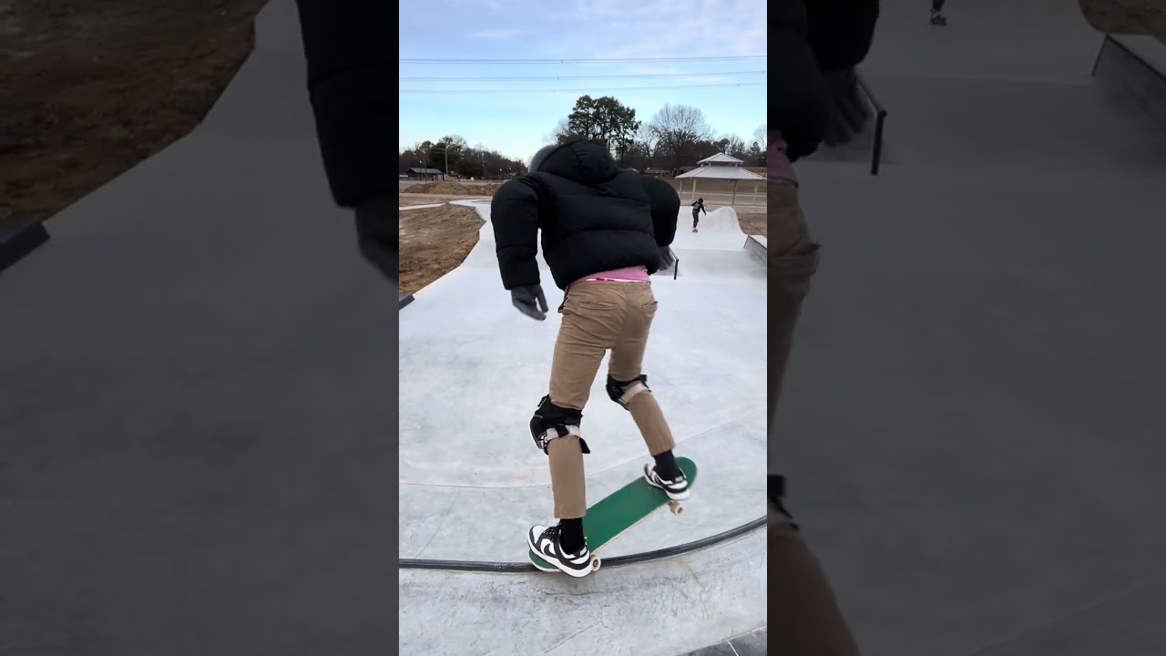 I battled for this 50-50 for about 30 minutes,  only filmed the last three minutes so dad wasn’t mad