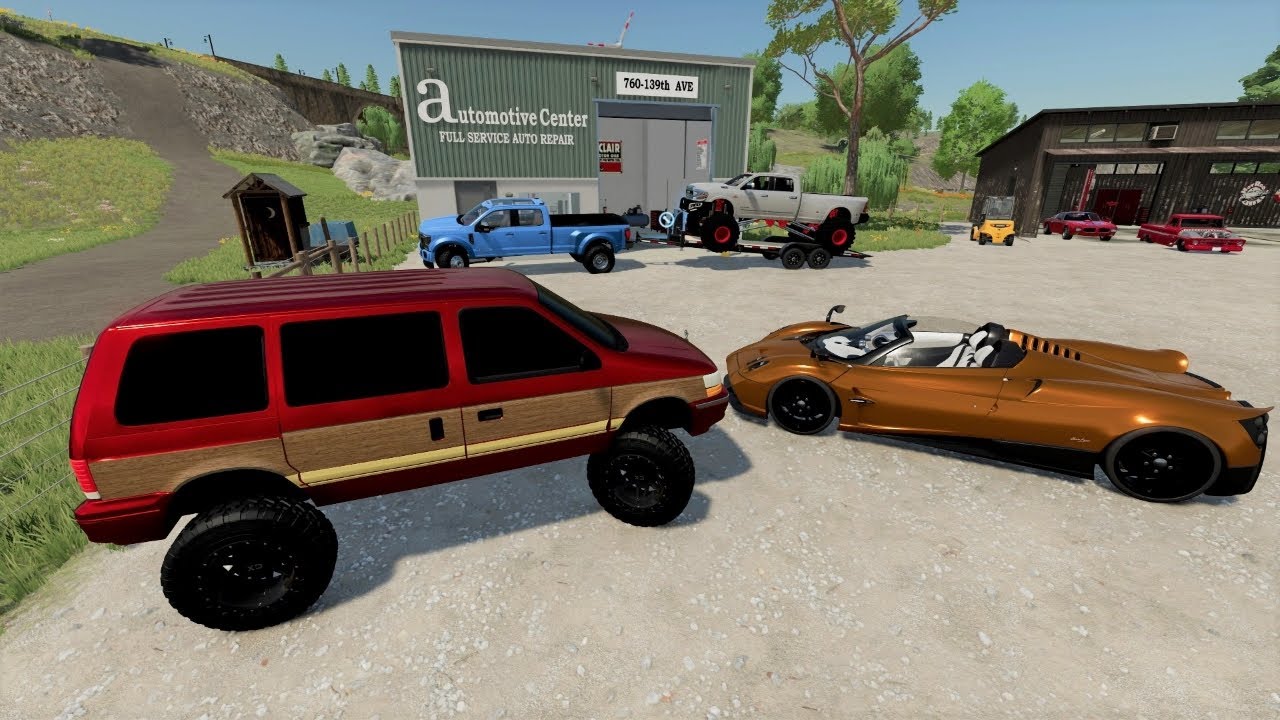 Building Mudding Van and Monster Truck | Farming Simulator 22