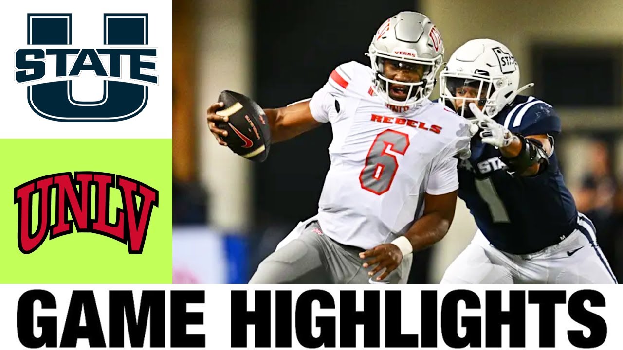 UNLV vs Utah State Highlights | College Football Week 7 | 2024 College Football