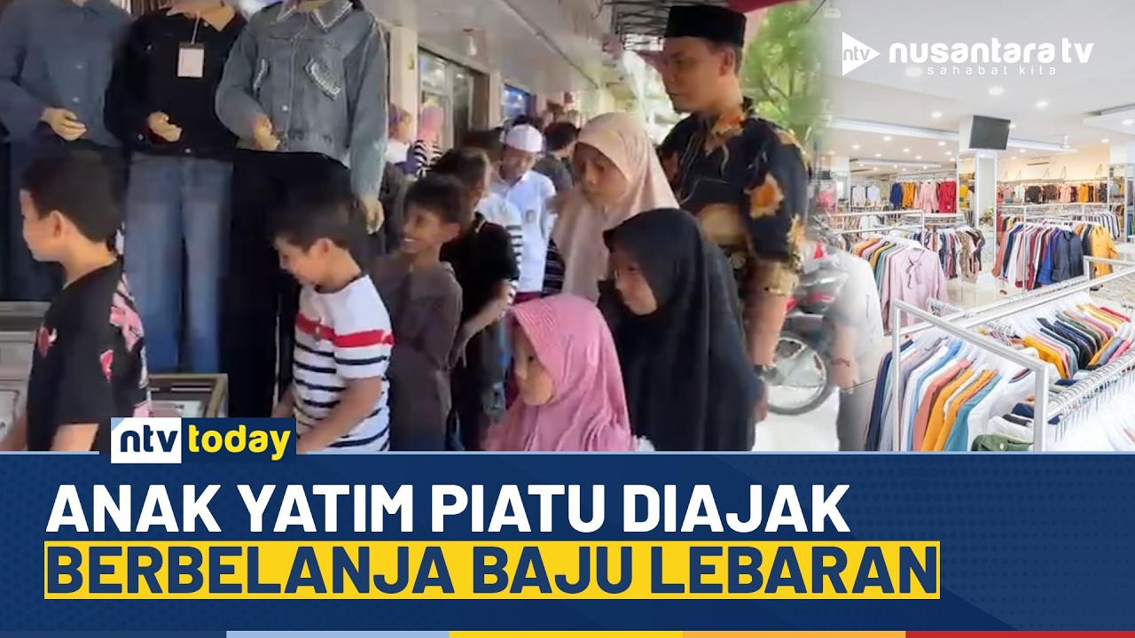 Kepala Desa Banda Aceh Ajak Anak Yatim Piatu Berbelanja Baju Lebaran | NTV TODAY