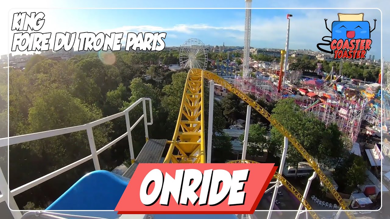 King (Vancraeyenest) - Foire du Trône Paris | Soquet | Roller Coaster | POV