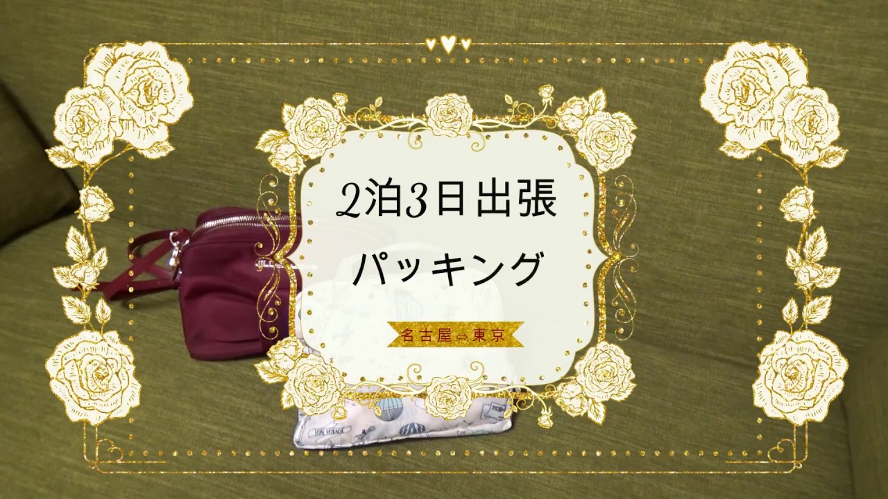 【バイオリニストの出張パッキング】楽器があるのでとにかく軽く！