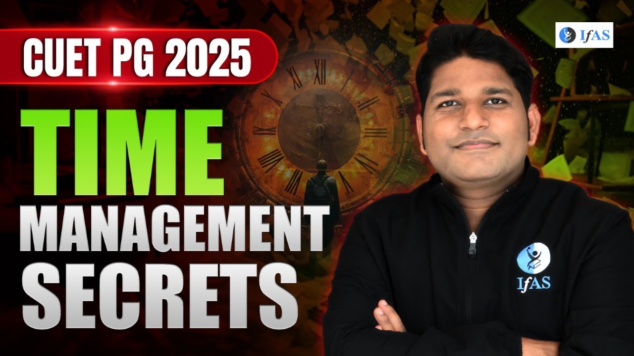Best Time Management Secrets for CUET PG Mathematics 2025 Preparation 💡 Time Management Tips