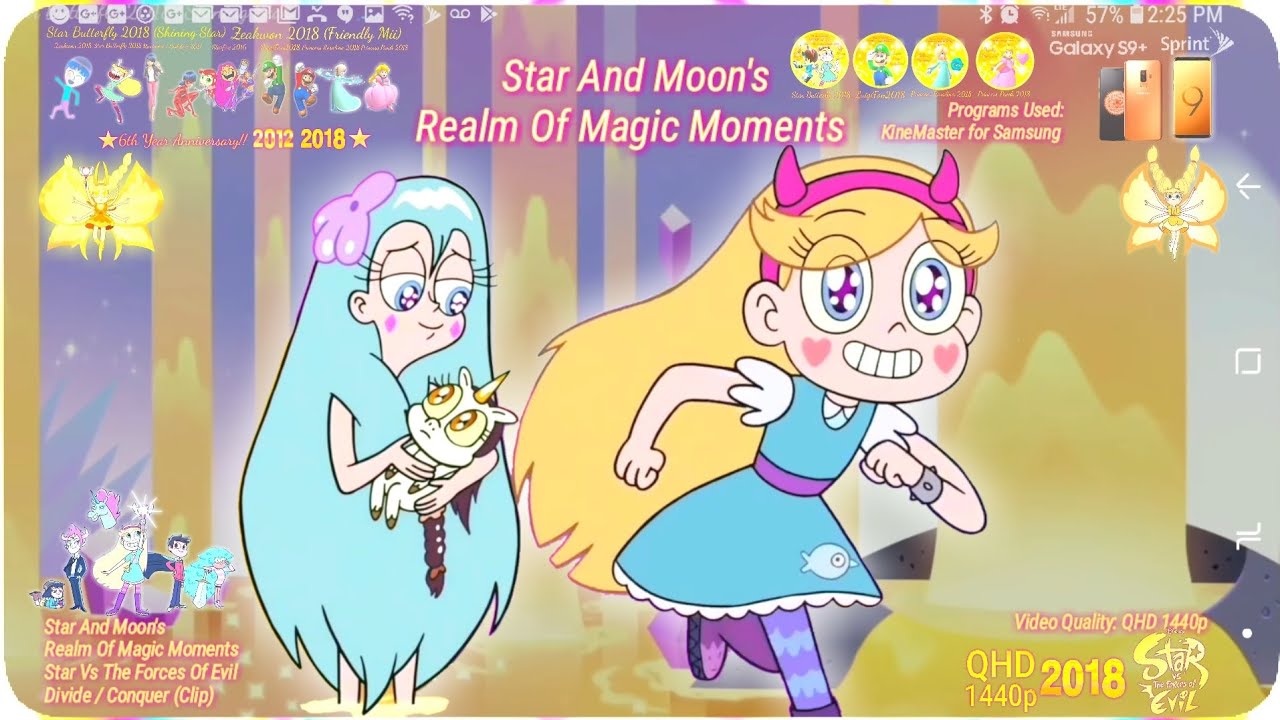 Star And Moon's Realm Of Magic Moments | Star Vs The Forces Of Evil | Divide / Conquer (Clip)