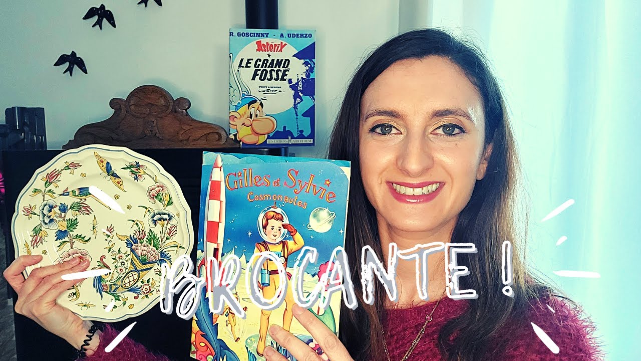 Haul Brocante de Janvier (petits trésors, déco, livres...) - Flea Market - Thrift with me!