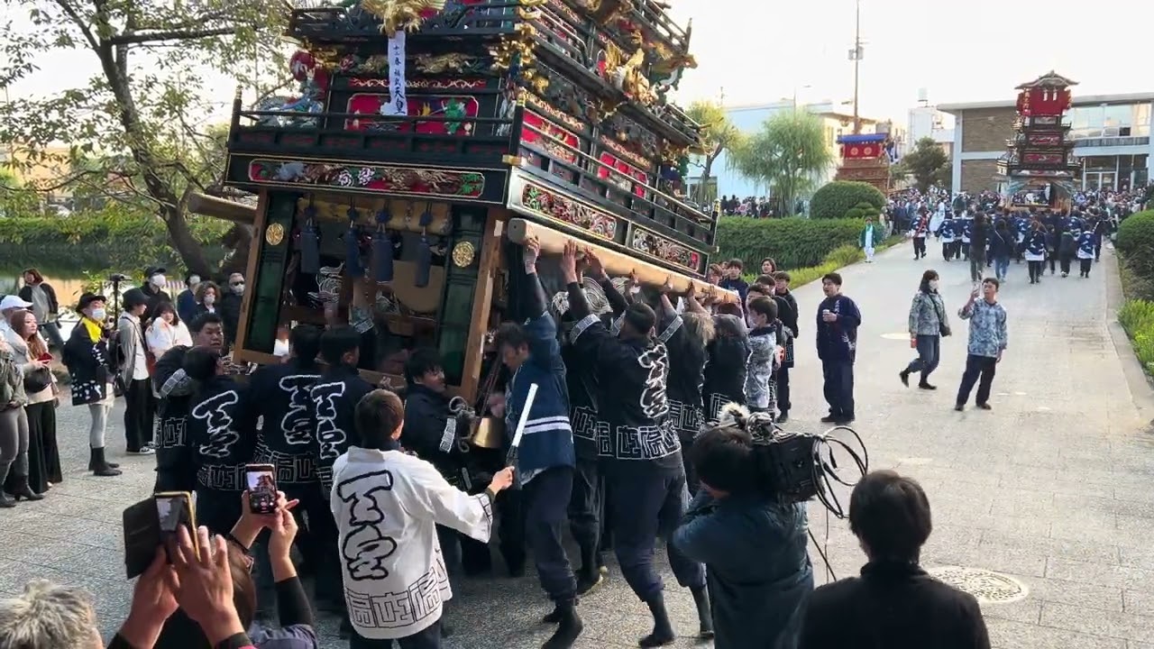 2023年10月16日 西条祭り伊曾乃神社祭礼御殿前 【4K】