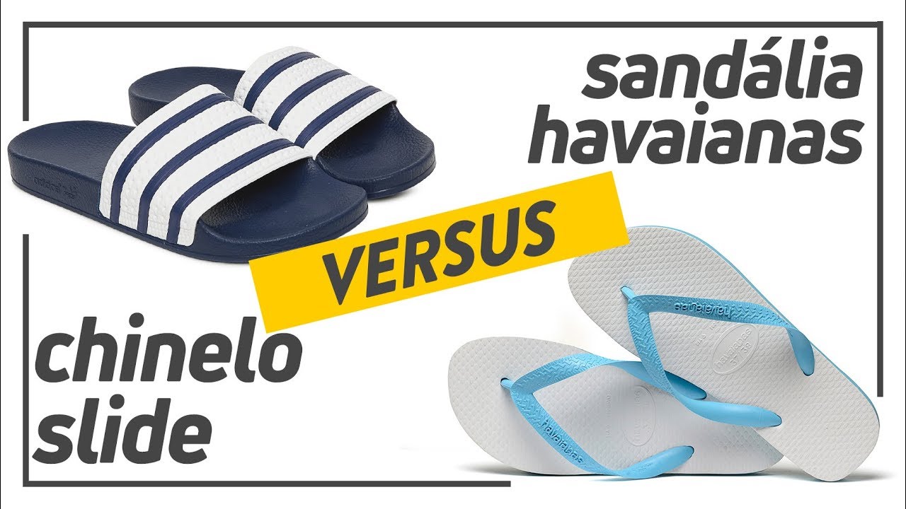 CHINELO SLIDE ou SANDÁLIA HAVAIANAS: Qual é o melhor? | REVIEW MHM 003