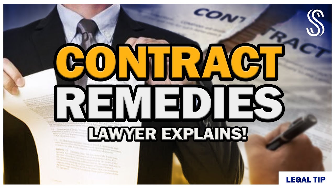 ⚖️ Learn The Ins And Outs Of CONTRACT REMEDIES! #lawyer