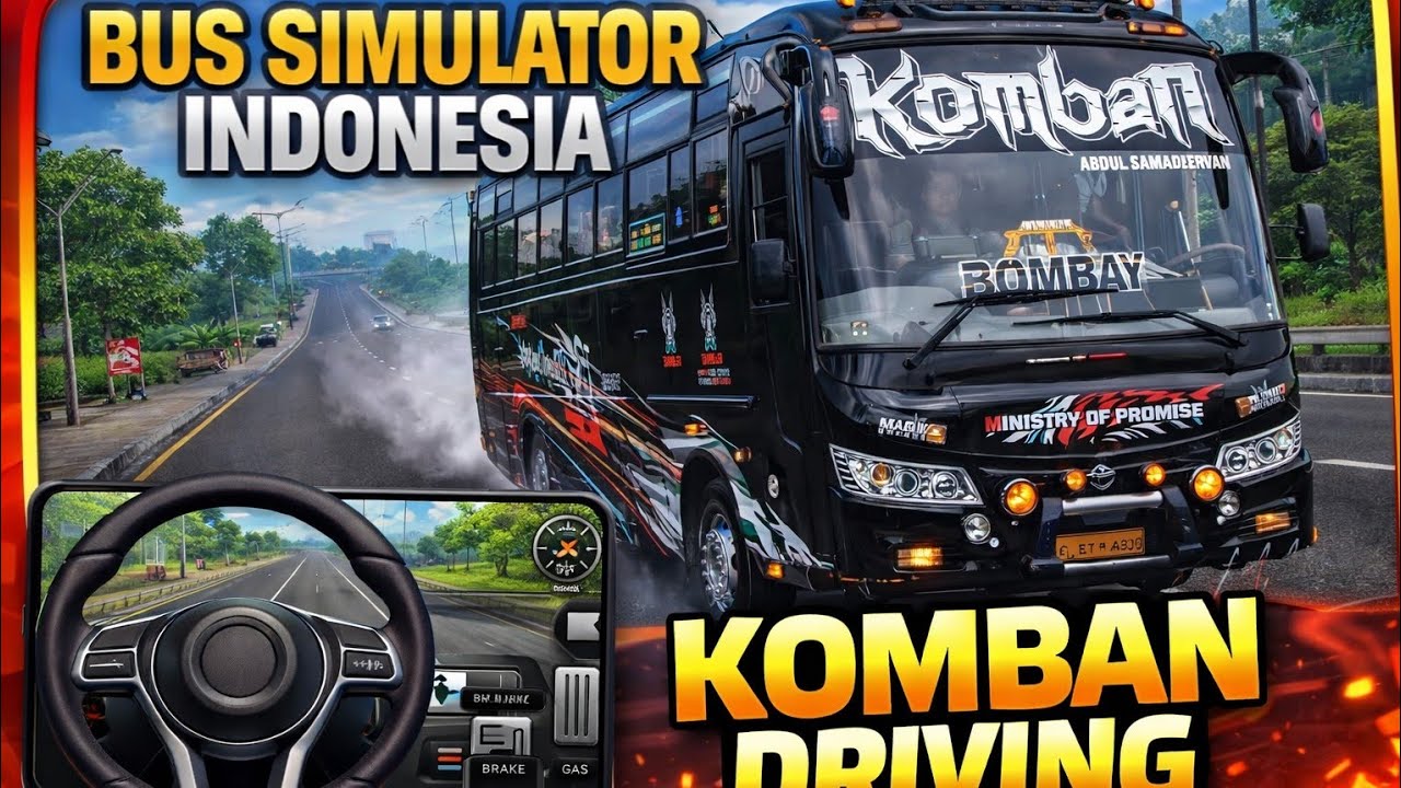 Bus simulator Indonesia driving part2