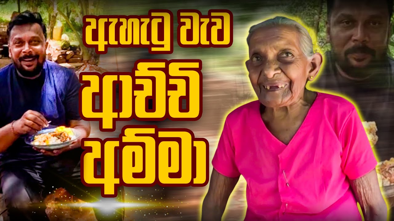 ආච්චි අම්මගේ ගමේ දවසක් | A Day With a Nicest Grandmother's Village🐘/@travelwithsidney /VLOG 41