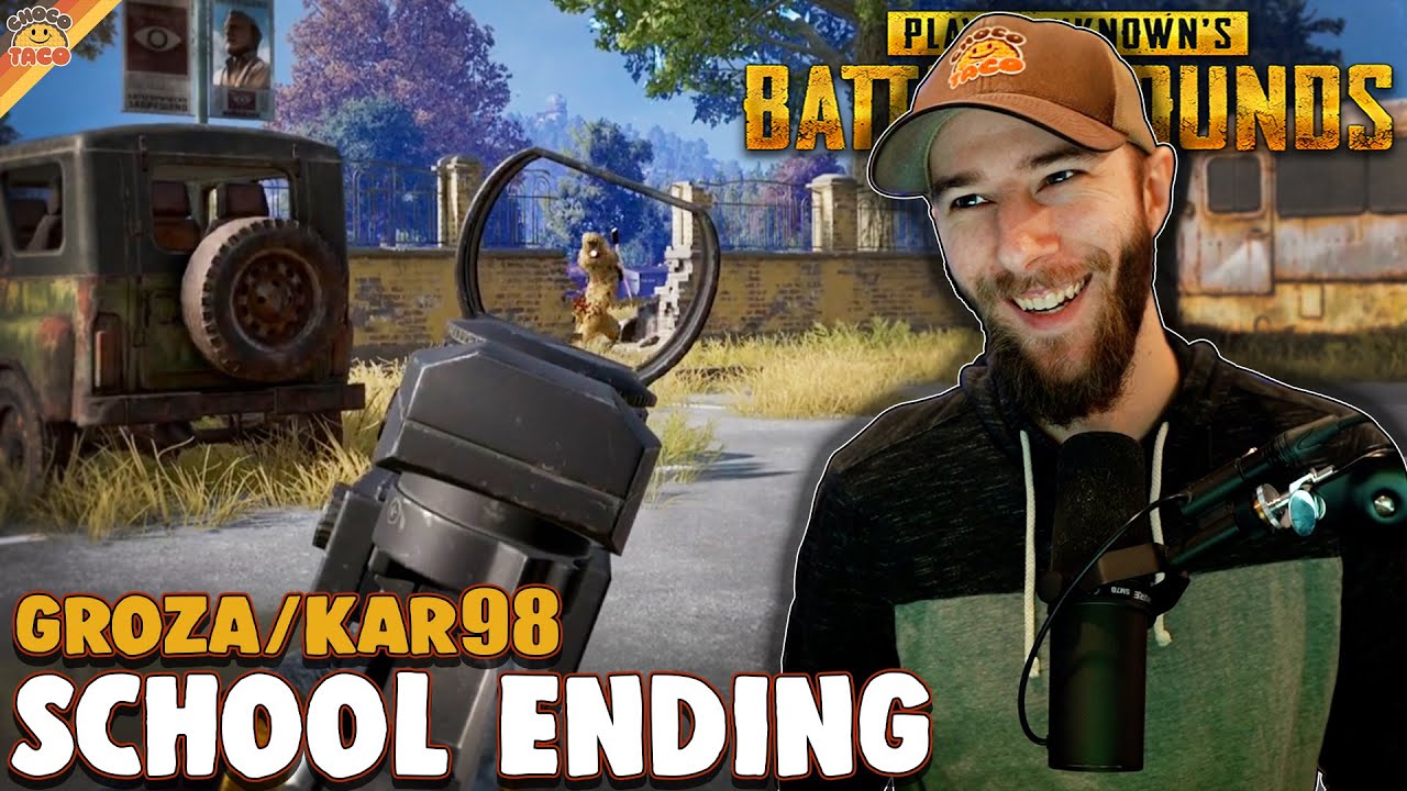A Groza/Kar98 School Ending ft. Quest - chocoTaco PUBG Erangel Duos Gameplay