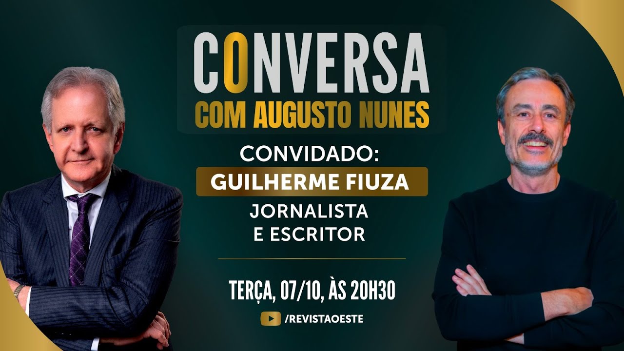 CONVERSA COM GUILHERME FIUZA - JORNALISTA E ESCRITOR