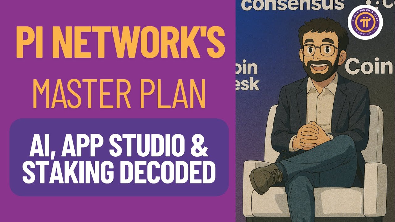 Pi Network's Master Plan: AI, App Studio & Staking Decoded