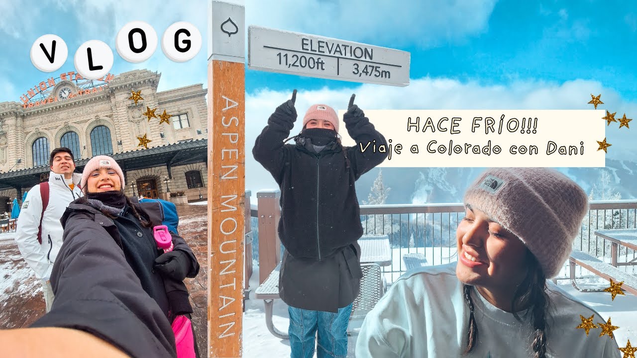 HACE FRÍO !!!  Viaje a Colorado con Dani