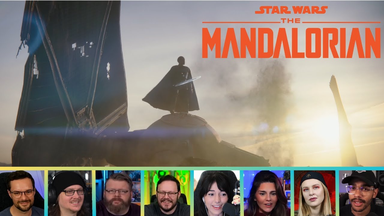 Reactors Reacting to MOFF GIDEON With The DARKSABER | The Mandalorian 1x8 