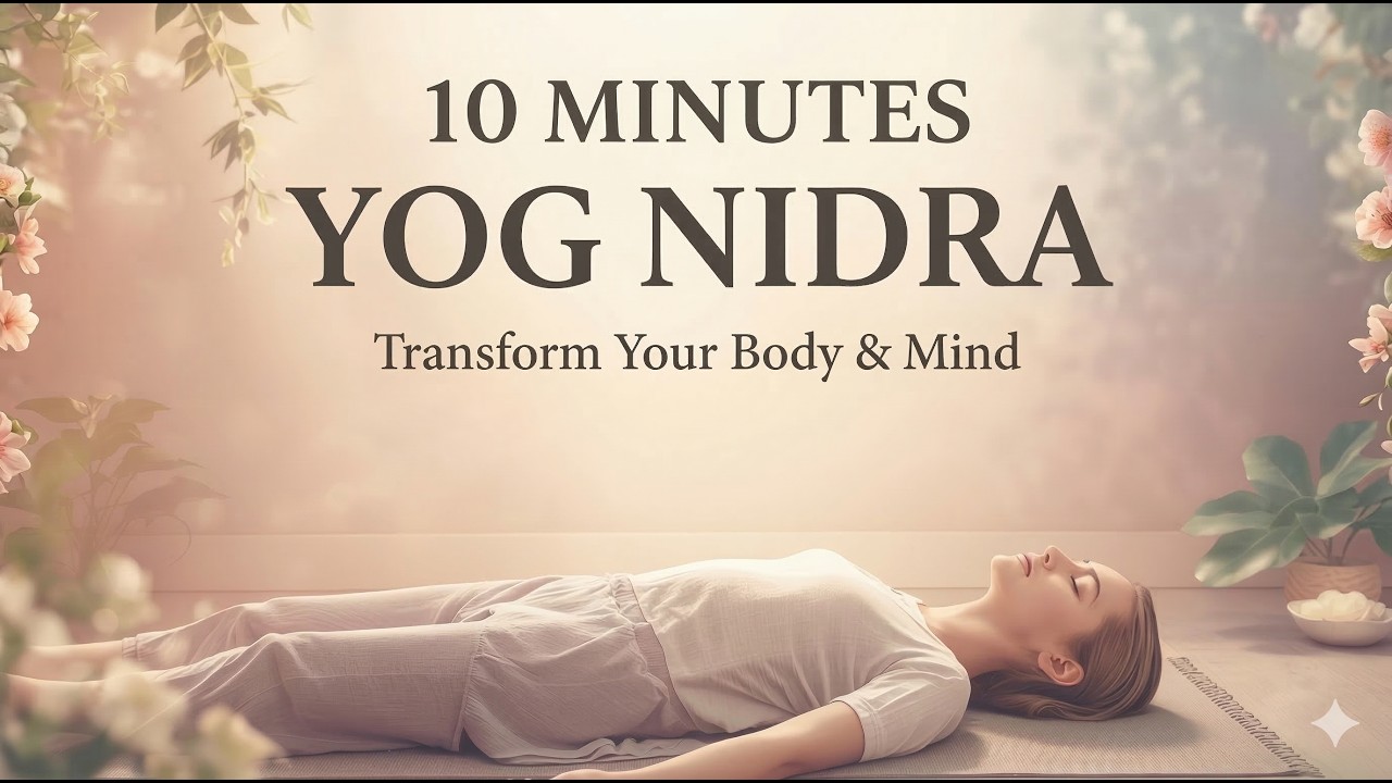 Yoga Nidra 10 Minutes | Transform Your Body & Mind | Deep Relaxation Meditation