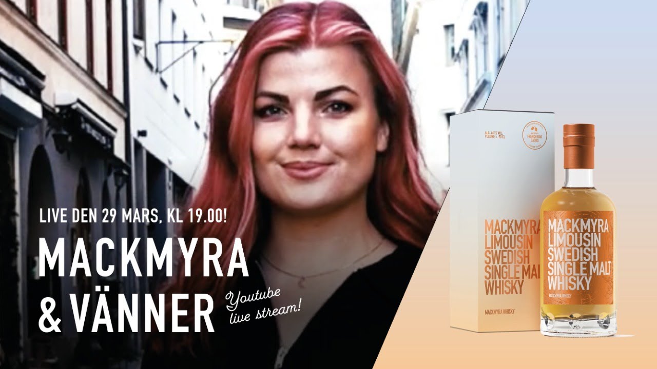 Mackmyra & Vänner med Josefin Thorén, årets bartender 2021