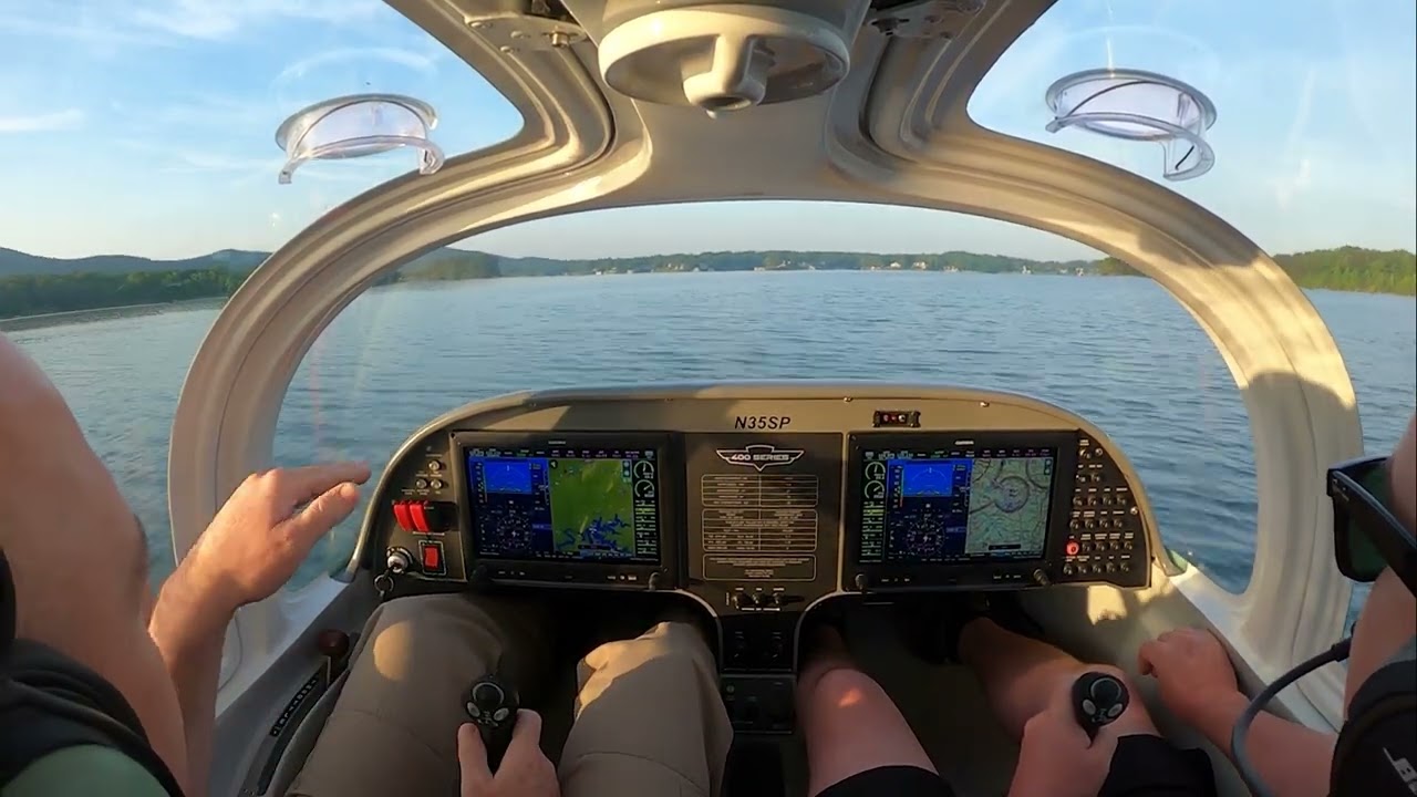 Morning Flight in the Super Petrel w/ CM